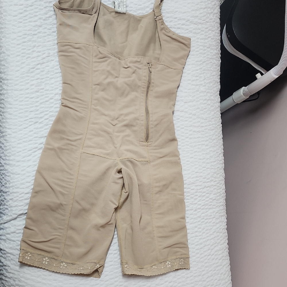 Women's Beige Shapewear Bodysuit